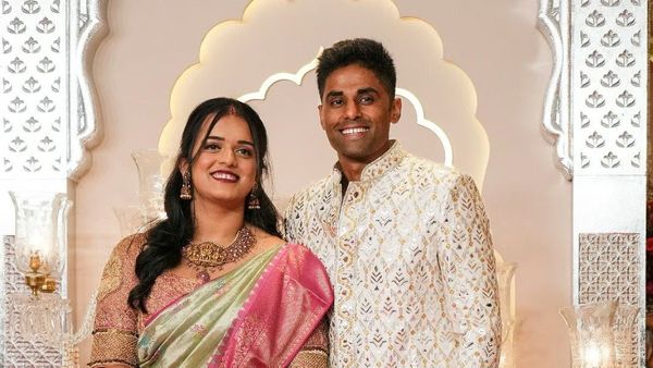 सूर्यकुमार यादव बनेंगे पापा, गोदभराई की रस्मों में बेहद ही खूबसूरत दिखी प्रेग्नेंट देविशा और सूर्या