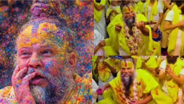 दुख-दर्द परेशानी सब भूल प्रेमानंद महाराज ने यूं खेली होली, ऐसी जबरदस्त एनर्जी देख खुला रह गया भक्तों का मुंह..