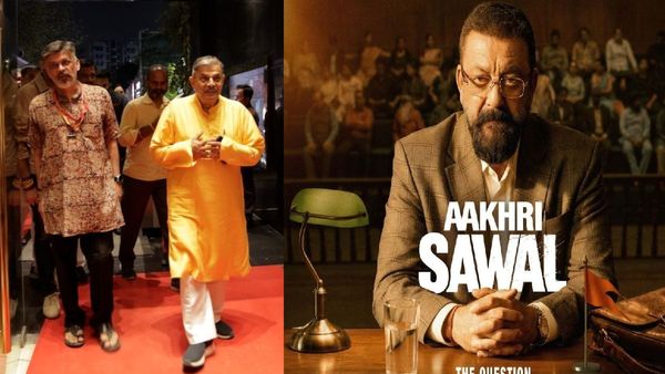 'आखिरी सवाल' की स्पेशल स्क्रीनिंग में दिखे RSS के जनरल सेक्रेटरी, संजय दत्त की फिल्म का धमाका