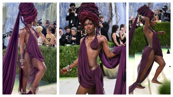 नंगे पैर ही उतरकर हिलाया Met Gala 2026, सावंली सलोनी Doechii को नसीब हुआ सबसे कम कपड़ा
