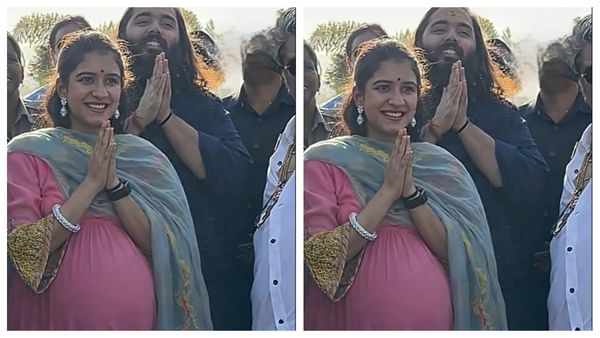 राधिका मर्चेंट ने पहली बार फ्लॉन्ट किया इतना बड़ा बेबी बंप? अंबानी फैमिली को मिलने वाला है एक और वारिस?