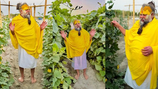 सुकून भरे पल बिता रहे प्रेमांनद महाराज की लेटेस्ट तस्वीरें, खेतों-बागानों में तोड़ी फल-सब्जियां