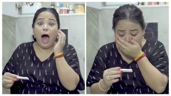 प्रेगनेंसी टेस्ट देखकर निकले आंसू, 41 की उम्र में तीसरी बार मां बनेंगी भारती सिंह? फैन्स ने दी बधाई!