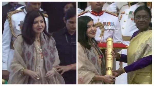 2 साल से इंडस्ट्री से बनाई दूरी, पद्म भूषण मिलने के बाद इमोशनल हुईं अलका याग्निक, दी अपनी हेल्थ अपडेट