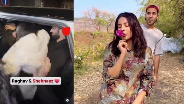 Video: धक्का-मुक्की के बीच राघव की गोद में बैठ गईं शहनाज गिल, उठाकर ऐसे बिठा दिया सीट में...