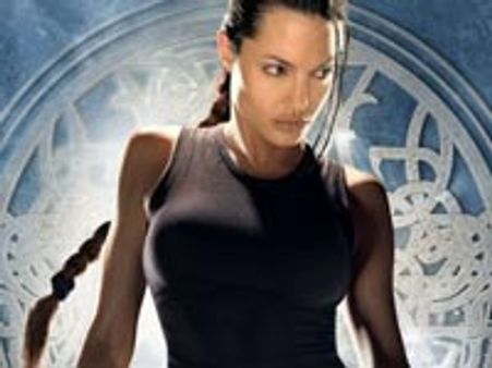 Jolie's Tomb Raider stunt best biking scene ever