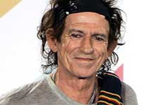 Keith Richards being turned into a book