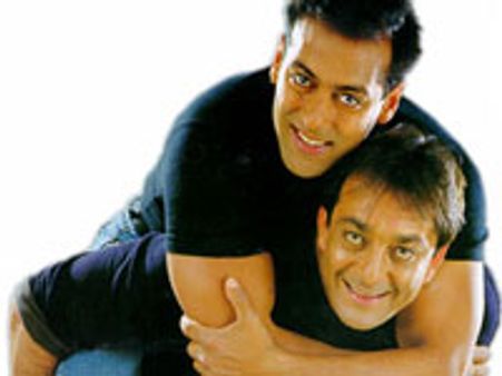 Salman and Sanjay Dutt patch up