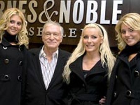 Hugh Hefner's new galpal introduces herself