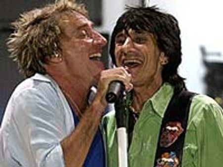 Ronnie, Rod out with The Faces' new album