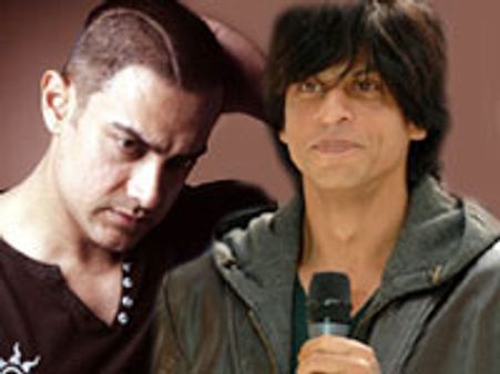 Shahrukh, Aamir on the same lane
