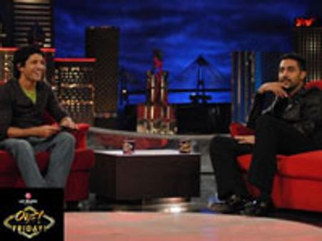 Abhishek up close and personal on Oye! It's Friday!