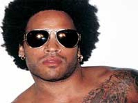 Lenny Kravitz approached by Carla Bruni