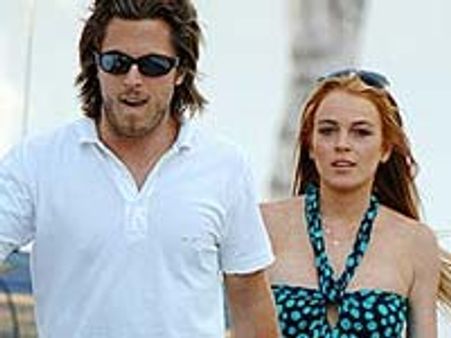 Lindsay's ex-beau ashamed of dating her
