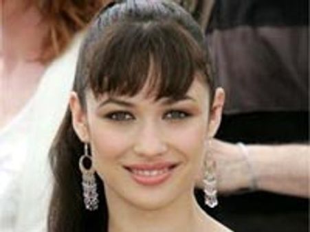 Kurylenko poses for Bebe’s new ad campaign