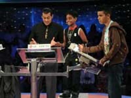 Darsheel, Tanay and Azhar on 10 Ka Dum