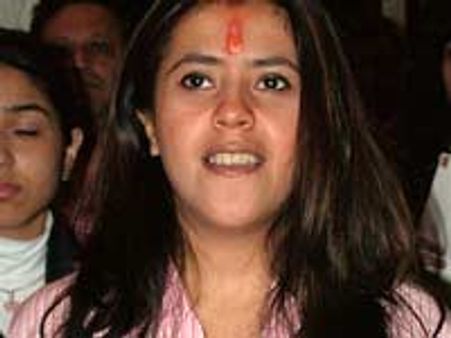 Ekta Kapoor returns back to her parents’ house