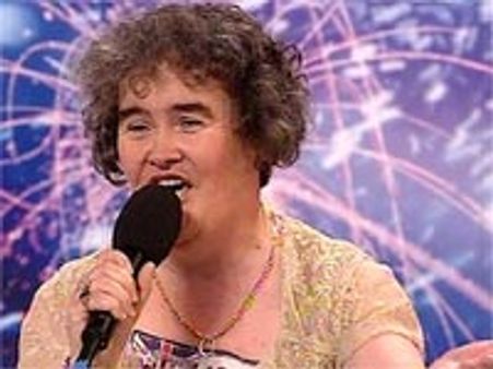 Susan Boyle's chic sphisticated makeover