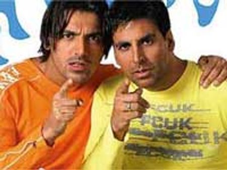 Akshay and John to strip on pole