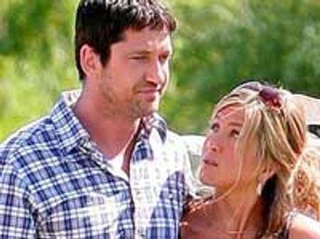 Aniston, Butler love reports of their relationship