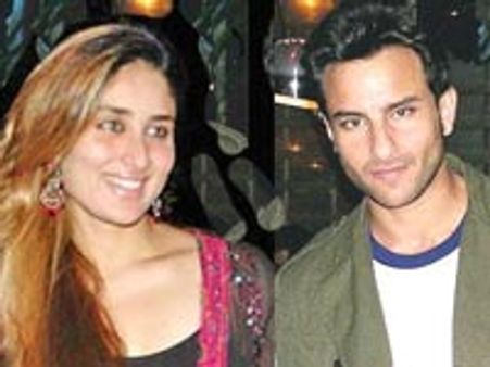 Kareena's logo brings luck to Saif's company