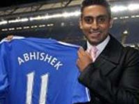 Abhishek with Delhi Belly director