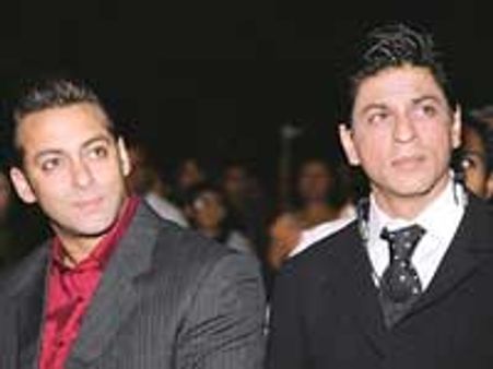 Salman and Shahrukh together on DPL