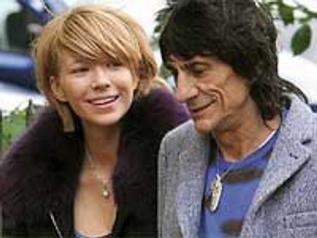 Ronnie Wood dumps his girlfriend