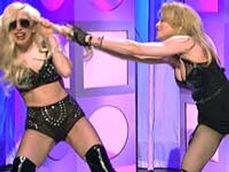 Madonna, Lady Gaga take live TV catfight to NY bash