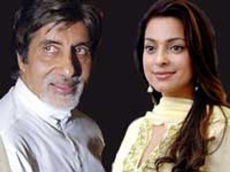 Amitabh Bachchan with Juhi Chawla again