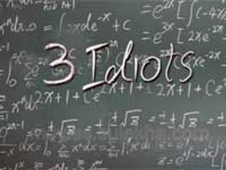3 Idiots is not Five Point Someone?