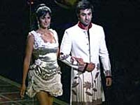 Ranbir felt nervous on the ramp with Katrina