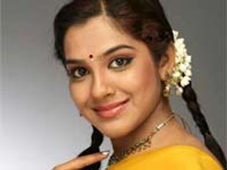 Sandhya with a newcomer in Odipolama