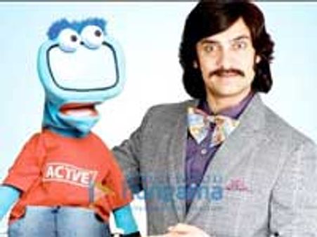 Aamir plays a ventriloquist in Tata Sky ad