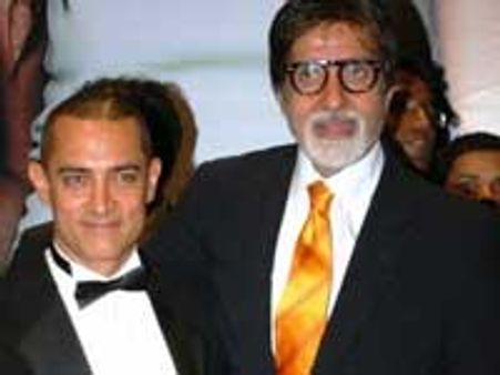 Amitabh meets Aamir for Paa, 3 Idiots