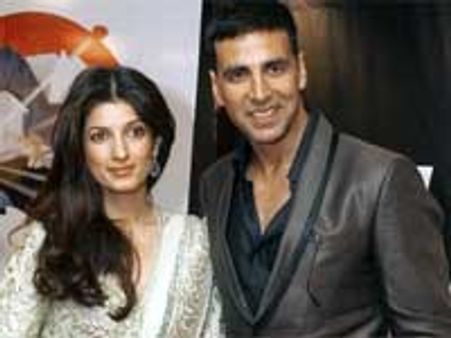Akshay's special evening with twinkle