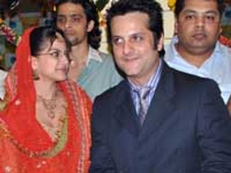 Fardeen Khan marries Ishitta Sharrma