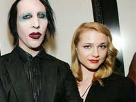 Wedding bells for Marilyn Manson, Evan Rachel Wood?