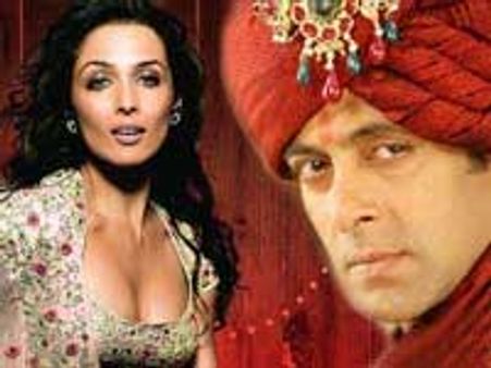 Salman with Malaika in an item song