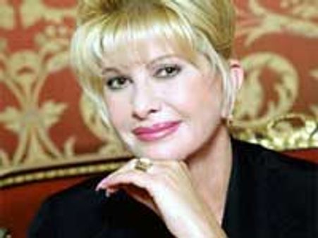 Old Ivana Trump strips down to undies