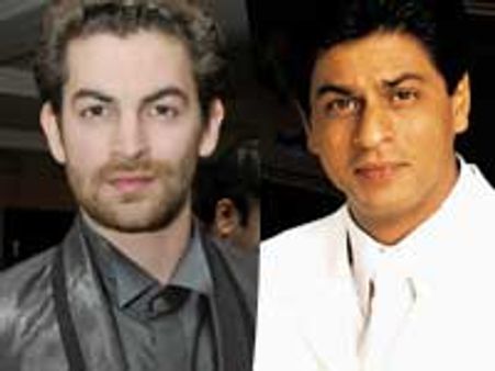 Neil tells Shahrukh to shut up at Filmfare Awards