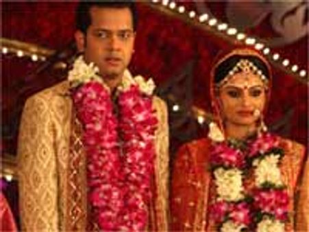 Rahul Mahajan weds Dimpy Ganguly