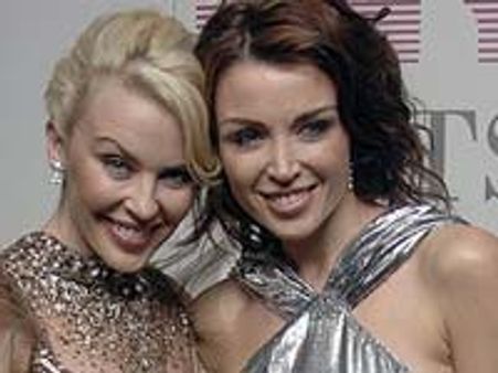 Dannii, Kylie Minogue top Brit celebrity list