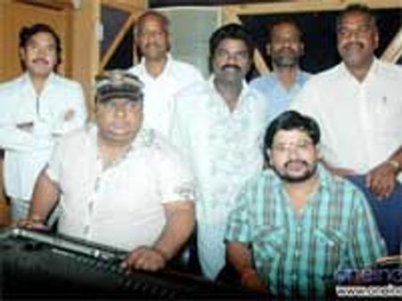 N Shankar recording songs for his next