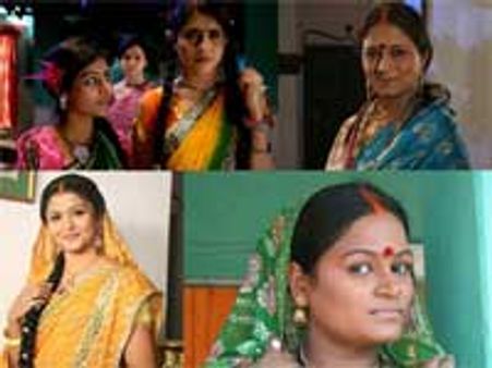 Cat fight on the sets of Jamuniya