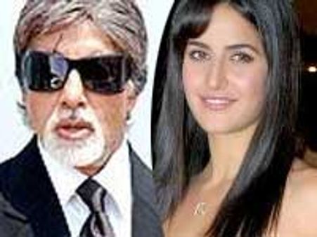 Katrina Kaif as Amitabh's daughter
