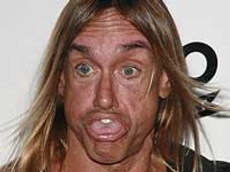 Stooges' Iggy Pop named celeb with the 'worst face'