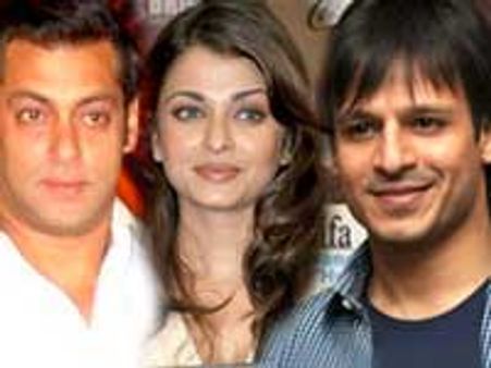 Salman-Aishwarya-Vivek at IIFA Awards