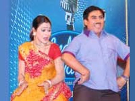 Taarak Mehta team dazzle on Indian Idol