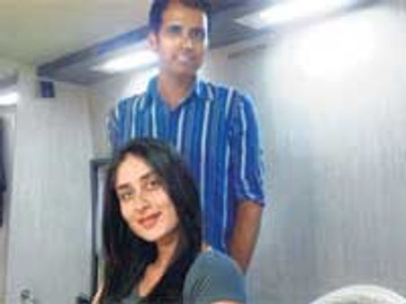 Kareena too busy to have a hair cut